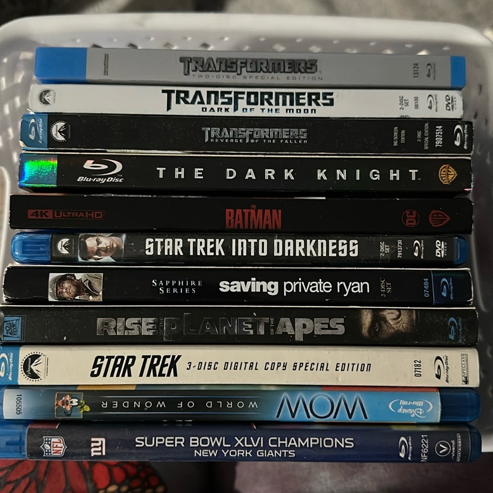 Bulk DVD set